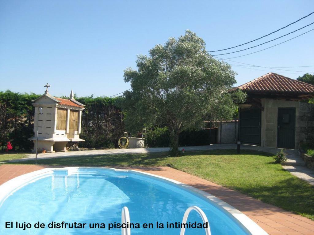 Casa Rústica Piscina, Apartadiño Pobra Do Caraminal Exterior foto