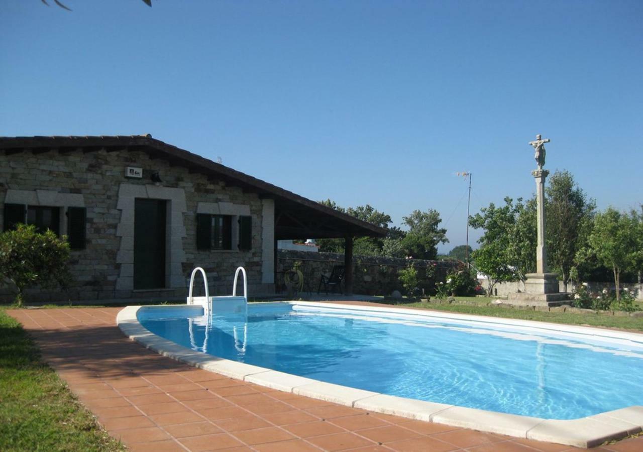 Casa Rústica Piscina, Apartadiño Pobra Do Caraminal Exterior foto